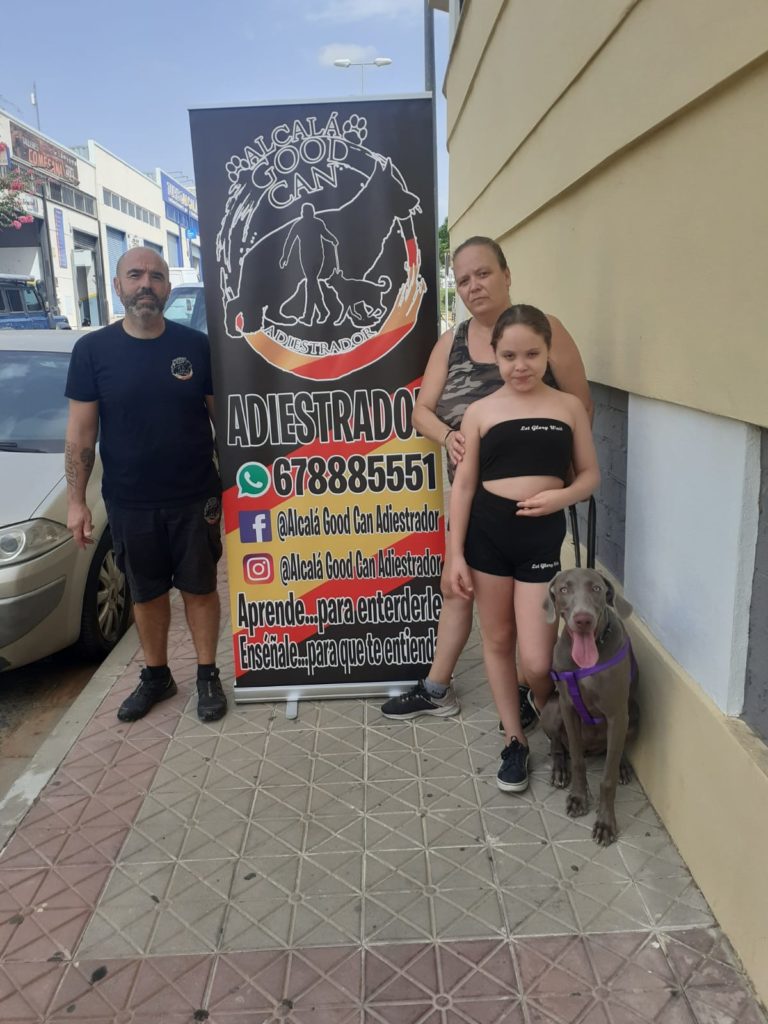 Perro de la galería de clientes de Alcalá Good Can